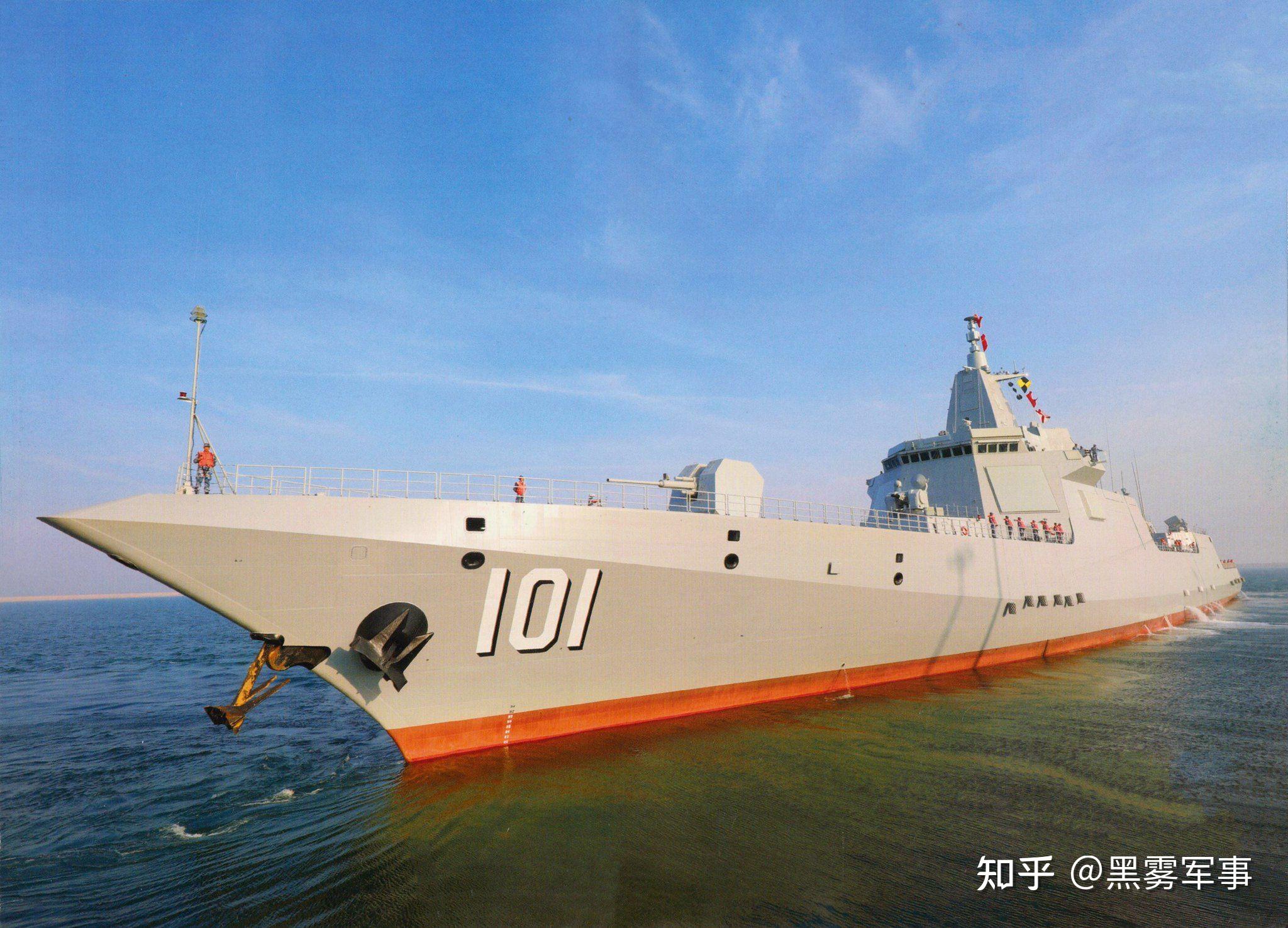 武统台湾就靠055驱逐机了