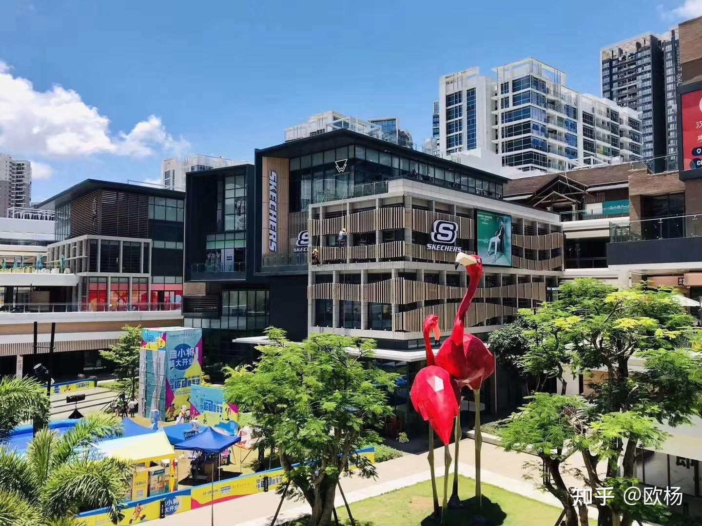 红山6979独栋商业深圳北站独栋深圳首家全开放式购物街区氛围如何