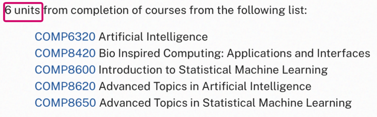 ANU Master of Computing 保姆级选课指南 - 知乎