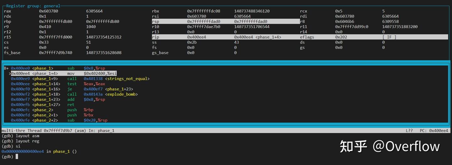 CSAPP L2 bomb lab - 知乎