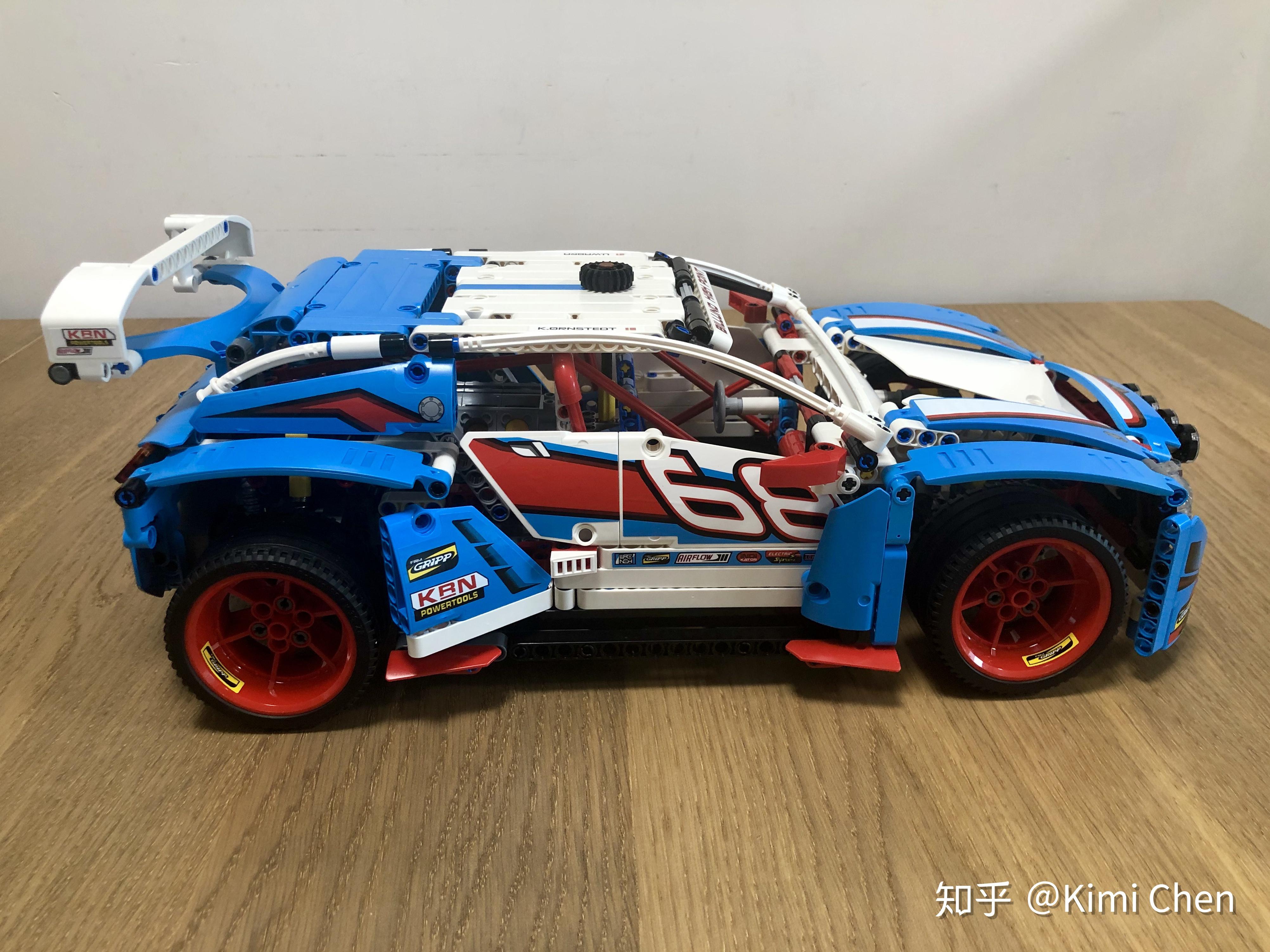 轻盈的沙漠之鹰乐高lego42077rallycar