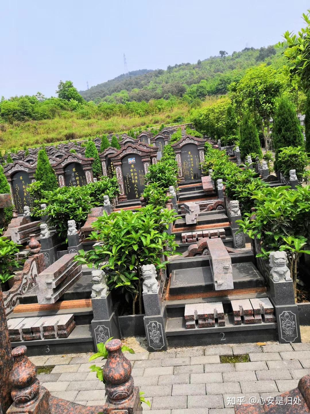 九龙坡含谷公墓图片