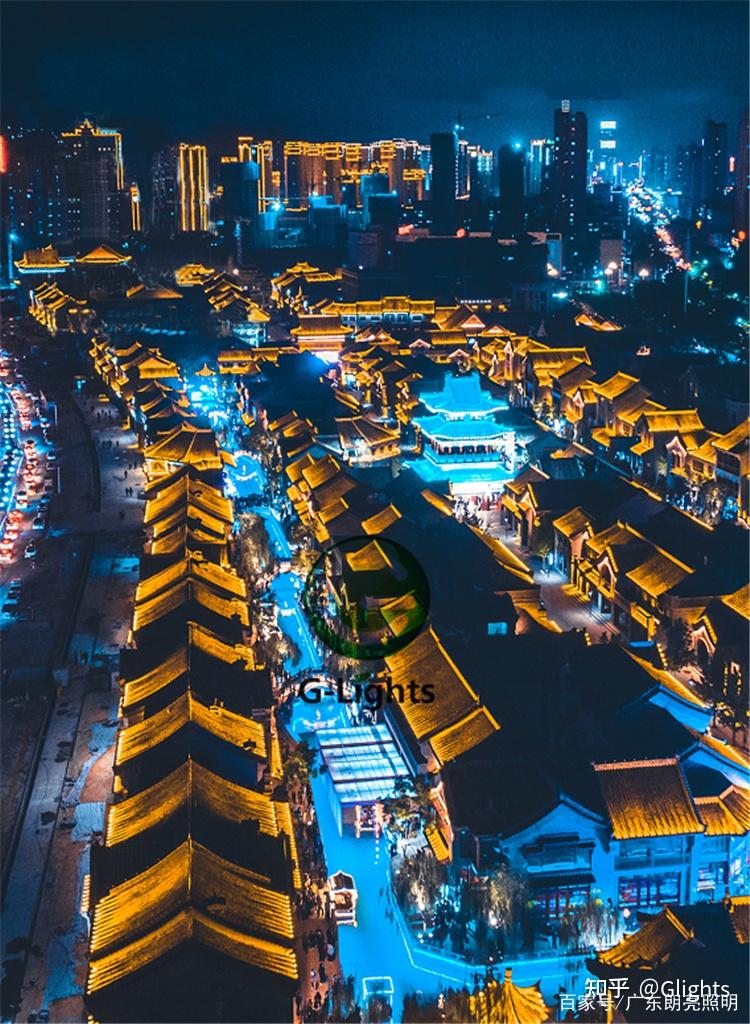 兰州老街改建亮化鉴赏