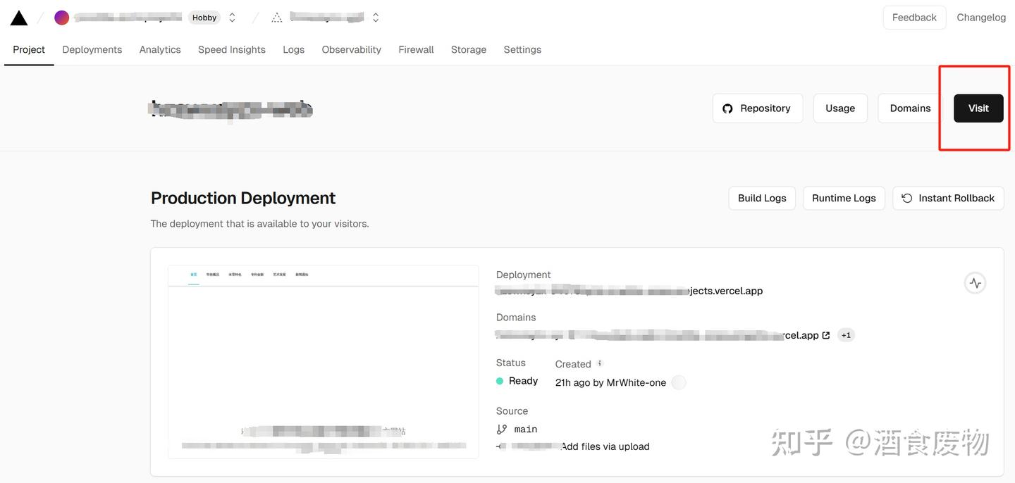 GitHub+Vercel+域名，轻松配置个人网站 - 知乎