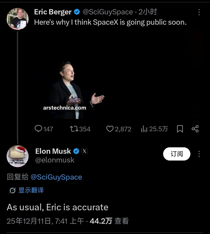 星际时代】第17期：马斯克确认SpaceX即将上市，星际时代东印度公司- 知乎