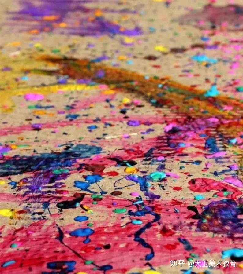 儿童画中的色彩肌理学会这几个肌理小技巧瞬间升华你的水彩作品