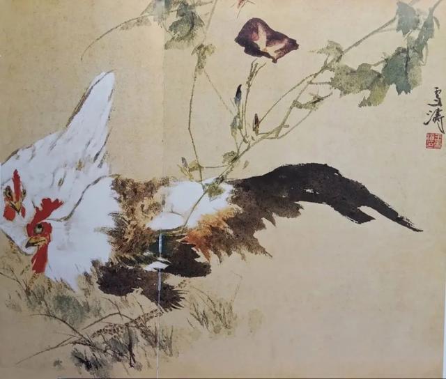 60幅王雪涛国画里的大公鸡- 知乎