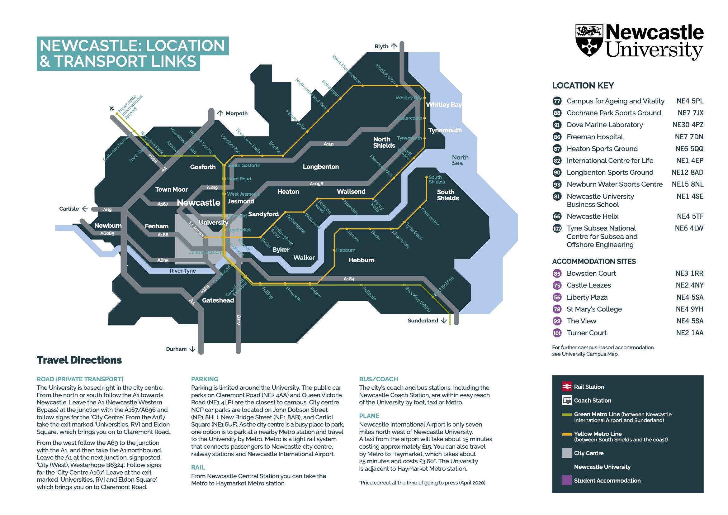 纽卡斯尔大学地图图片