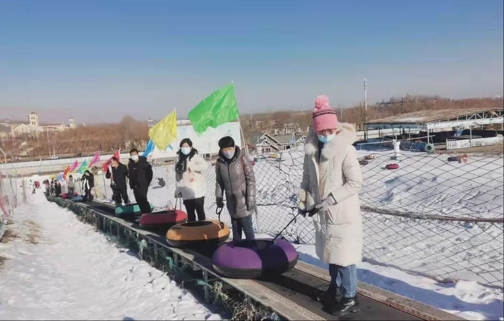 雪地上的特殊风景线大武口区残联开展冰雪迎新年康复拓展活动