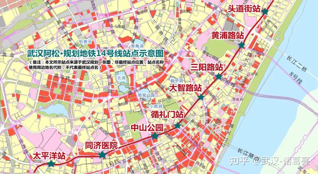 地铁14号线线路图武汉图片