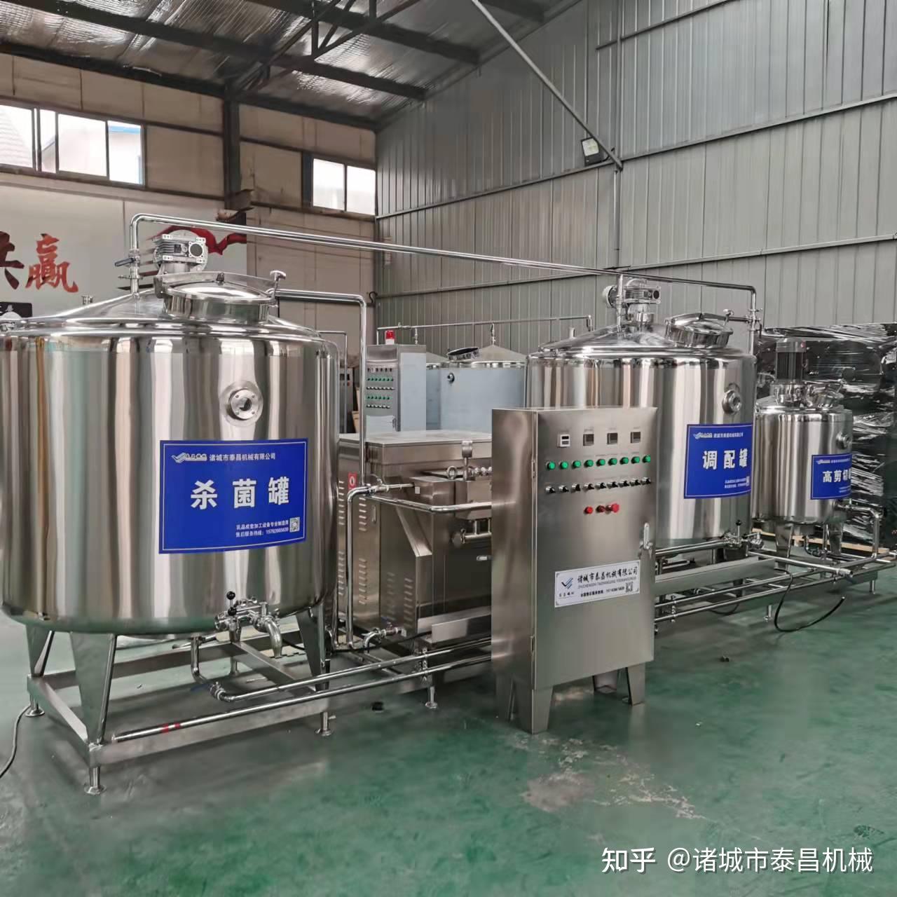 巴氏奶生产线设备有哪些机器呢小型牛奶加工厂设备有什么