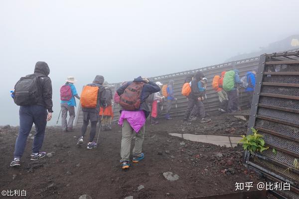 御来光与七月飞雪 富士山登顶记 知乎