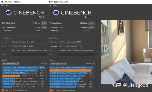 千元价位，黑化更强！intel i5-12490F和i5-12400实测对比 - 知乎