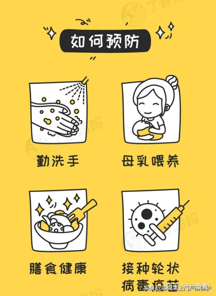 一张图教你秋季宝宝腹泻预防护理