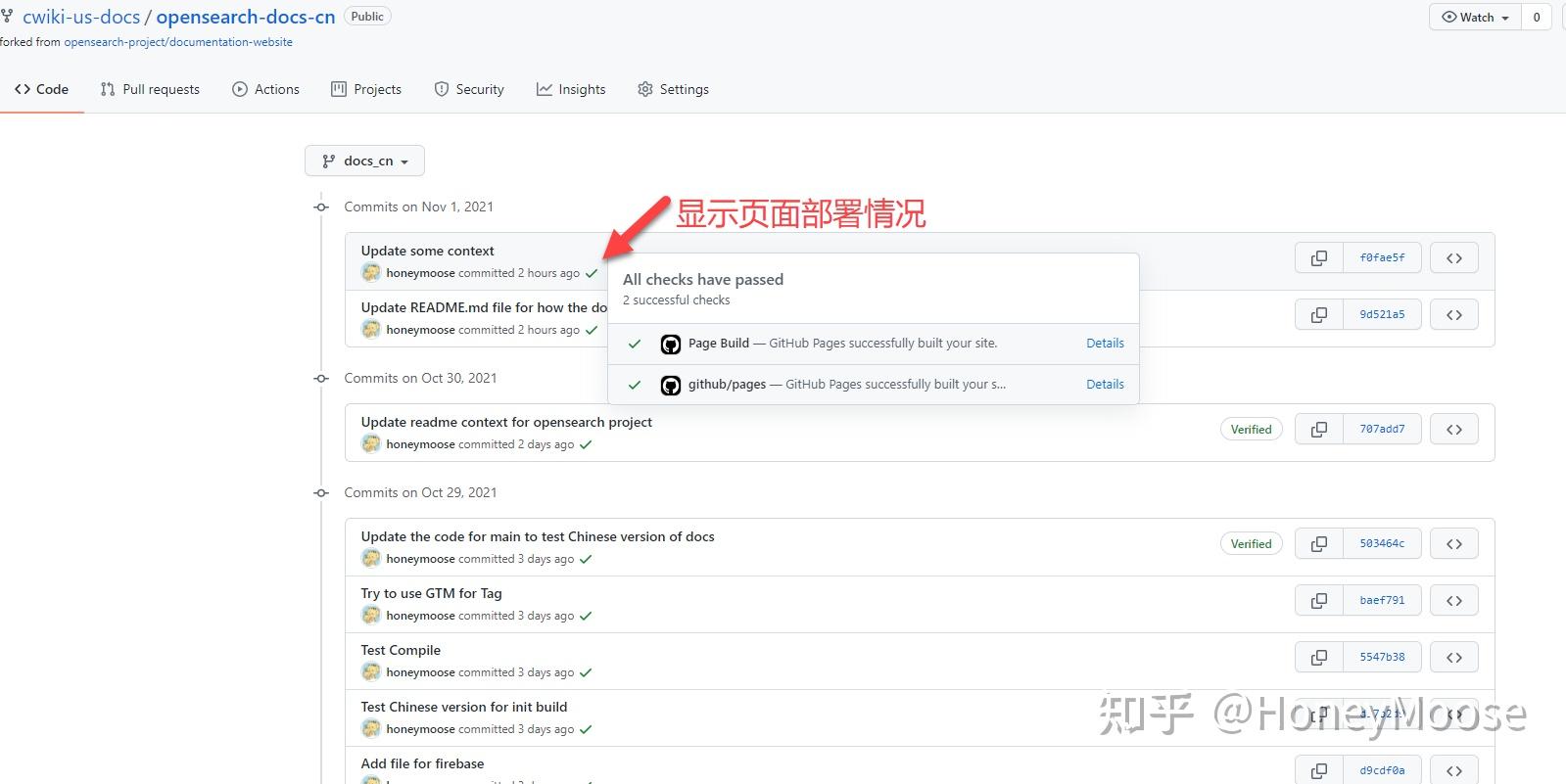 OpenSearch 文档如何部署到 GitHub Page 中 - 知乎