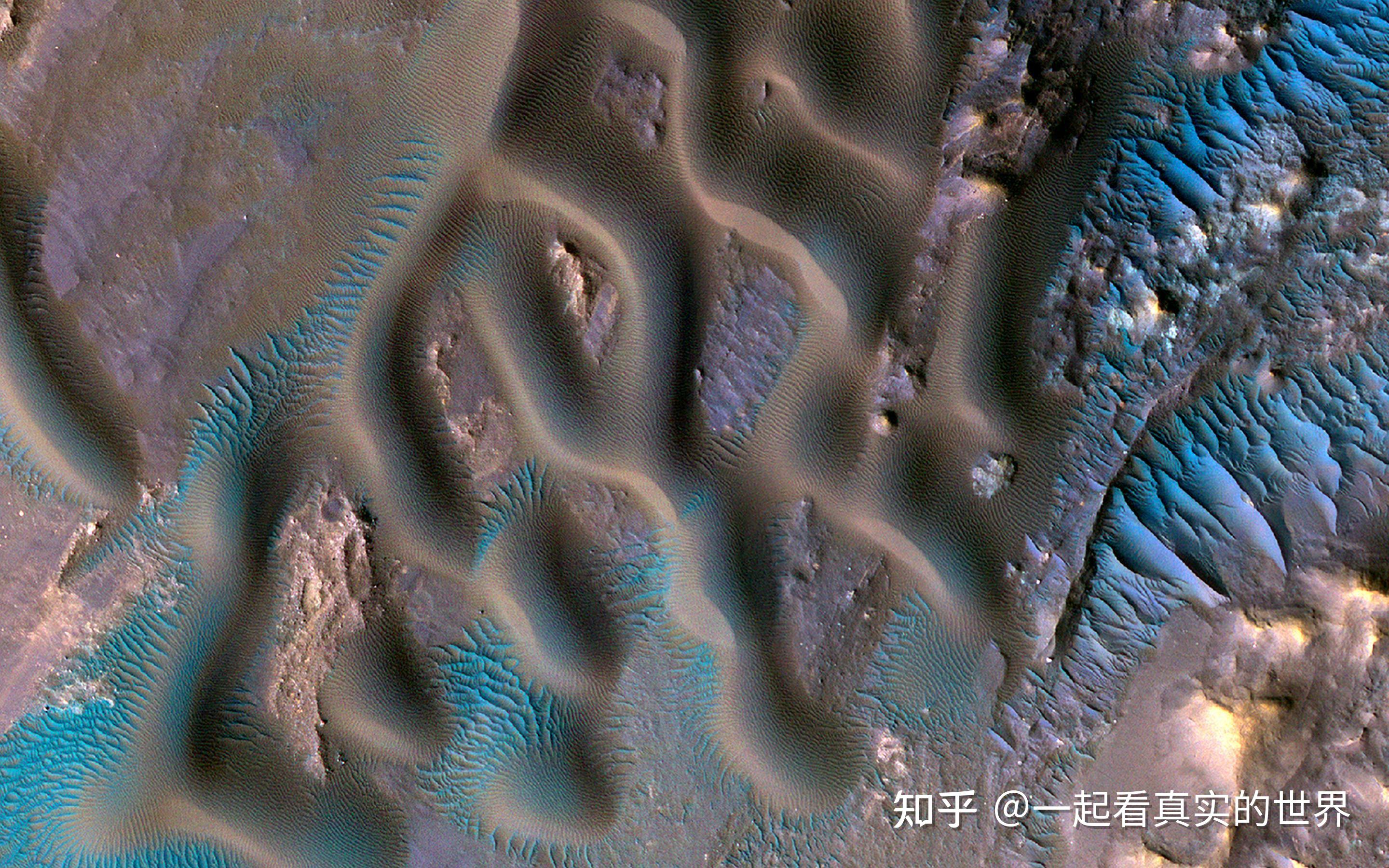 NASA最新公开资料 - 魔幻的火星冬季景色 - 知乎