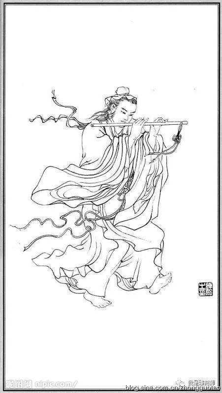 我是雕刻师美术雕刻素材:白描神仙图谱 - 知乎