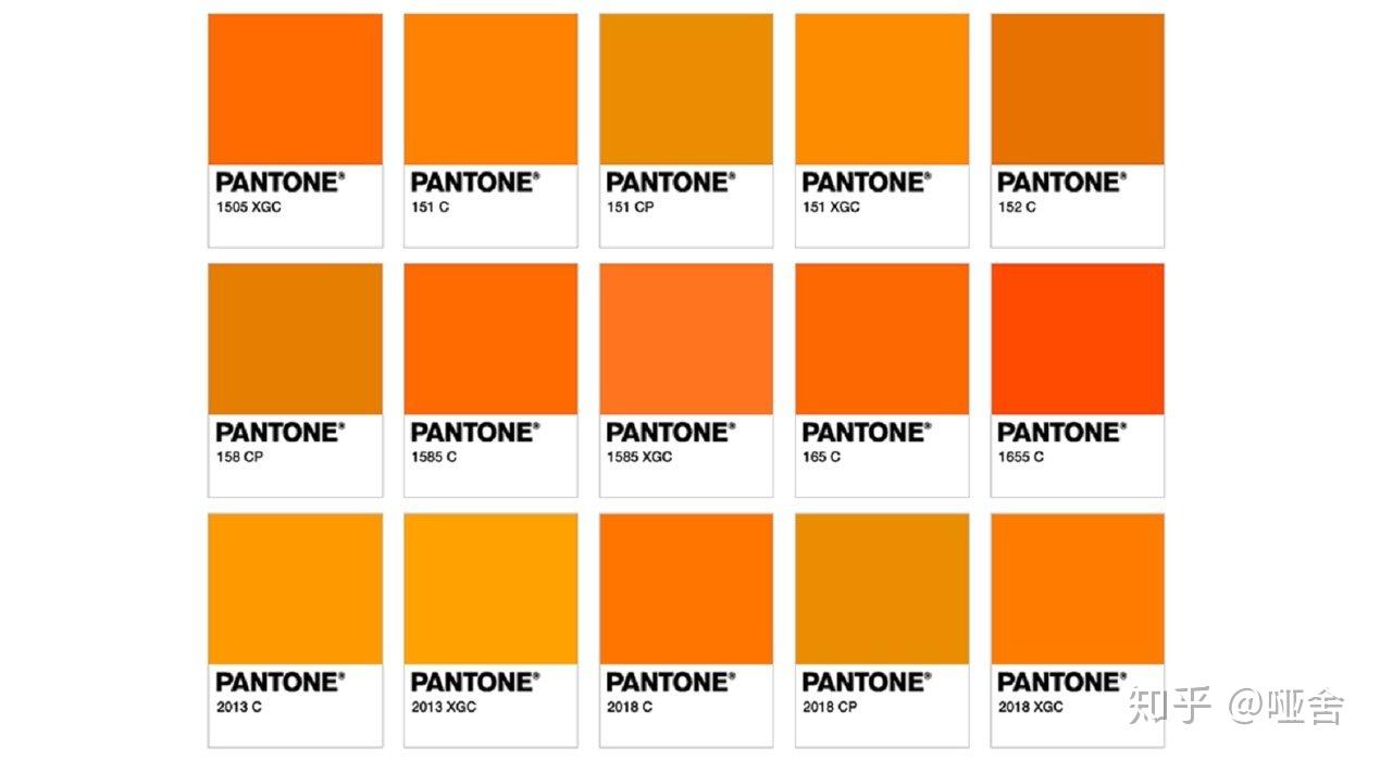 ▼橘色(orange),或者说橙色,其实是一个统称,根据明度(亮暗程度)和