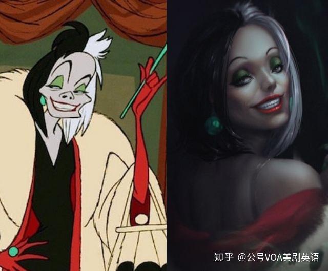 迪士尼后妈茶话会严厉双语台词