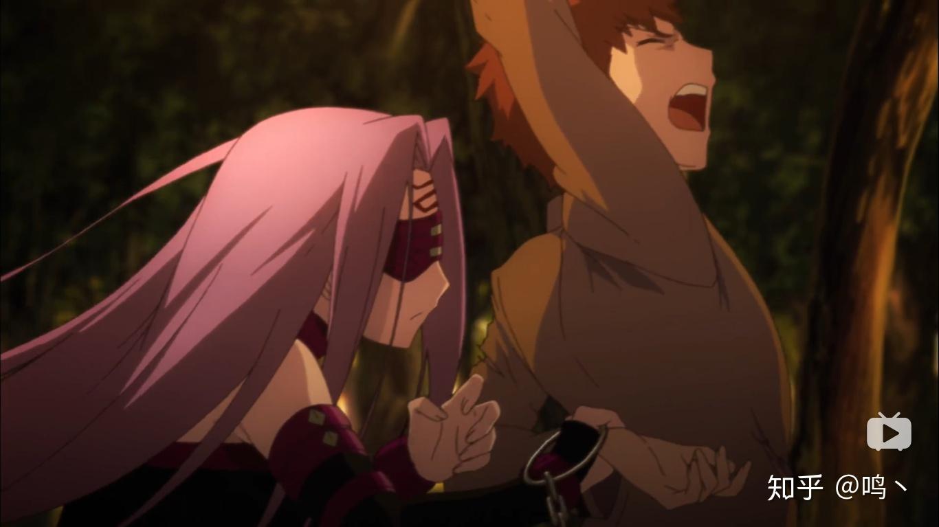 这一段中主要由 rider 的语言体现了她对士郎的掌控与自身对敌人零