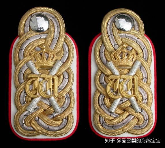 一战德意志帝国陆军军衔标志 - 知乎