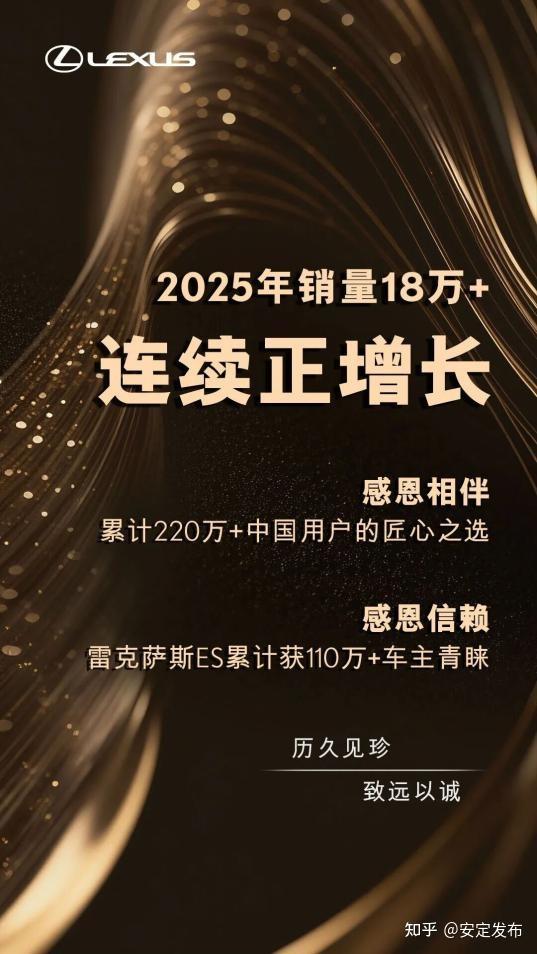 雷克萨斯的 “韧性豪华”，何以穿越周期？