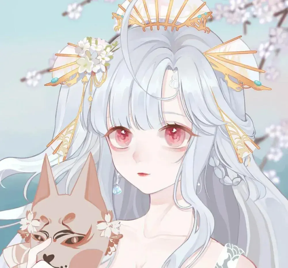 古风手绘动漫女生头像【441期】 - 知乎