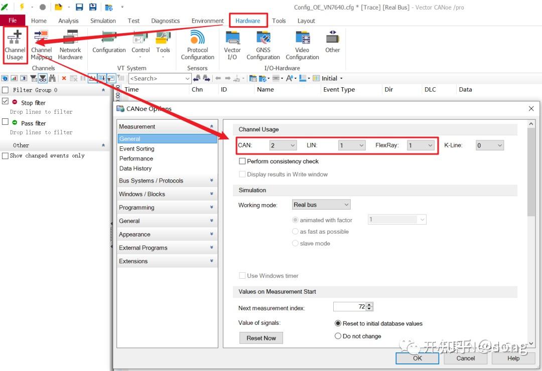 CANoe使用：如何配置CAN、Flexray、Lin唤醒帧 知乎