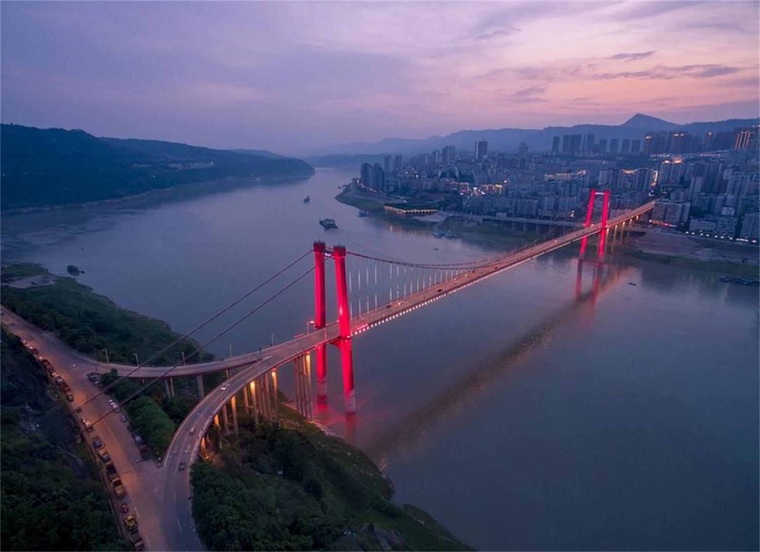 山水桥都，看重庆！以古称命名的忠州长江大桥，其实大有来头 - 哔哩哔哩