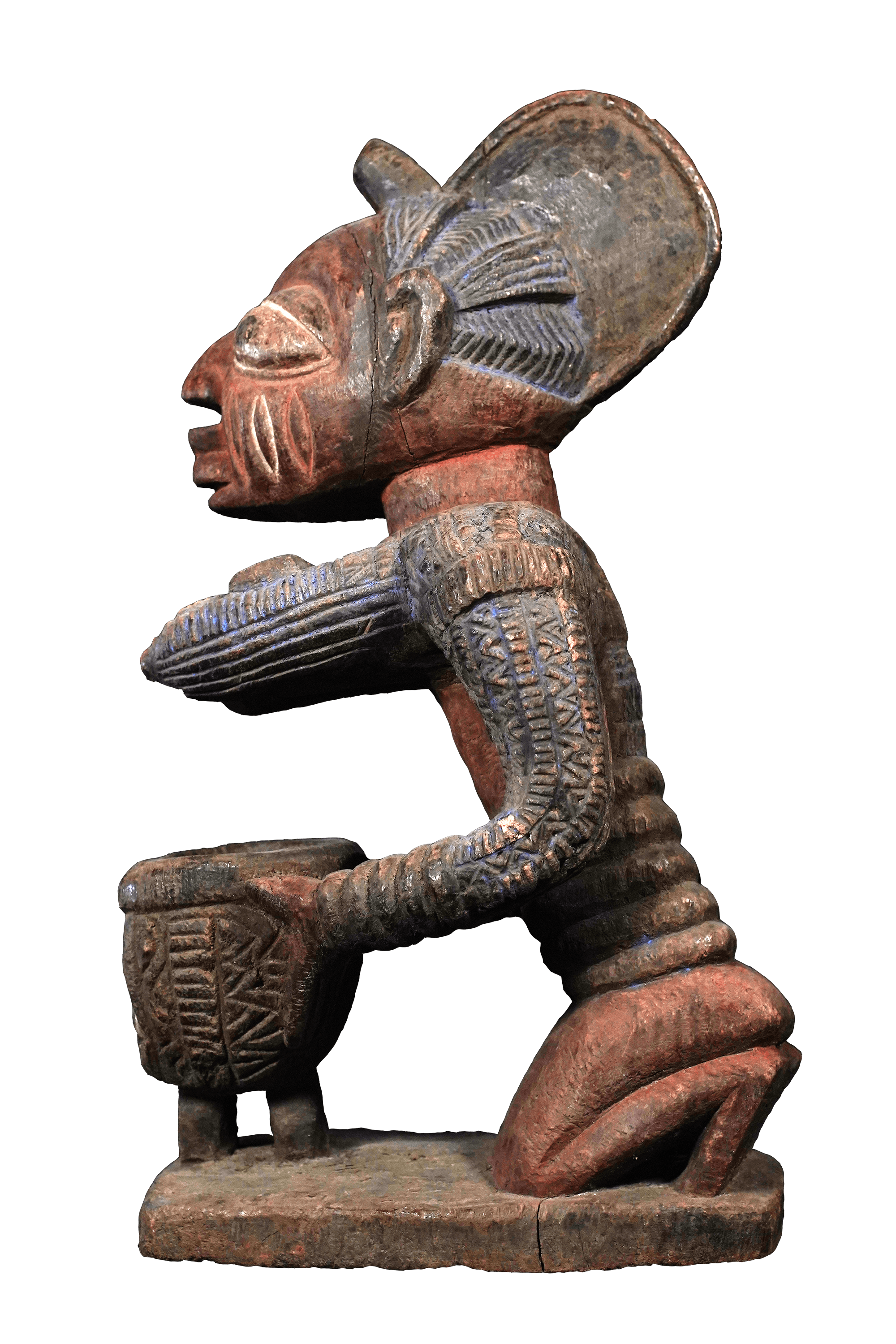 神秘怪诞的非洲雕像祖先神灵的栖身之处