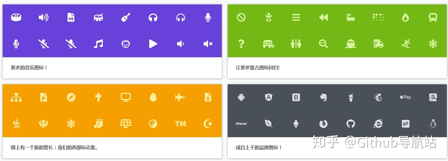 太漂亮了!有了3款开源图标库,不用再去求设计师了 - 知乎