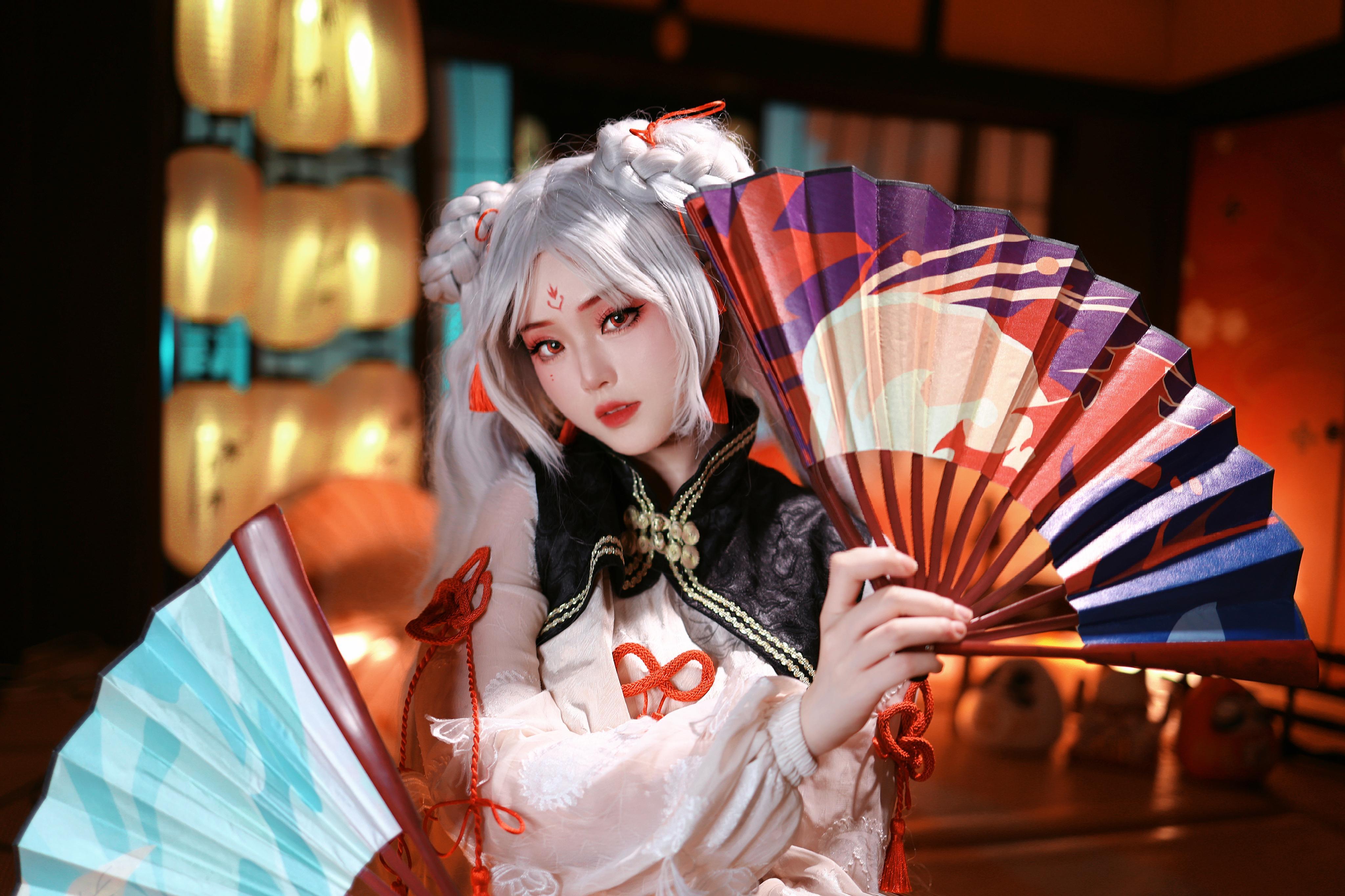 阴阳师不知火魔都绮梦cosplay