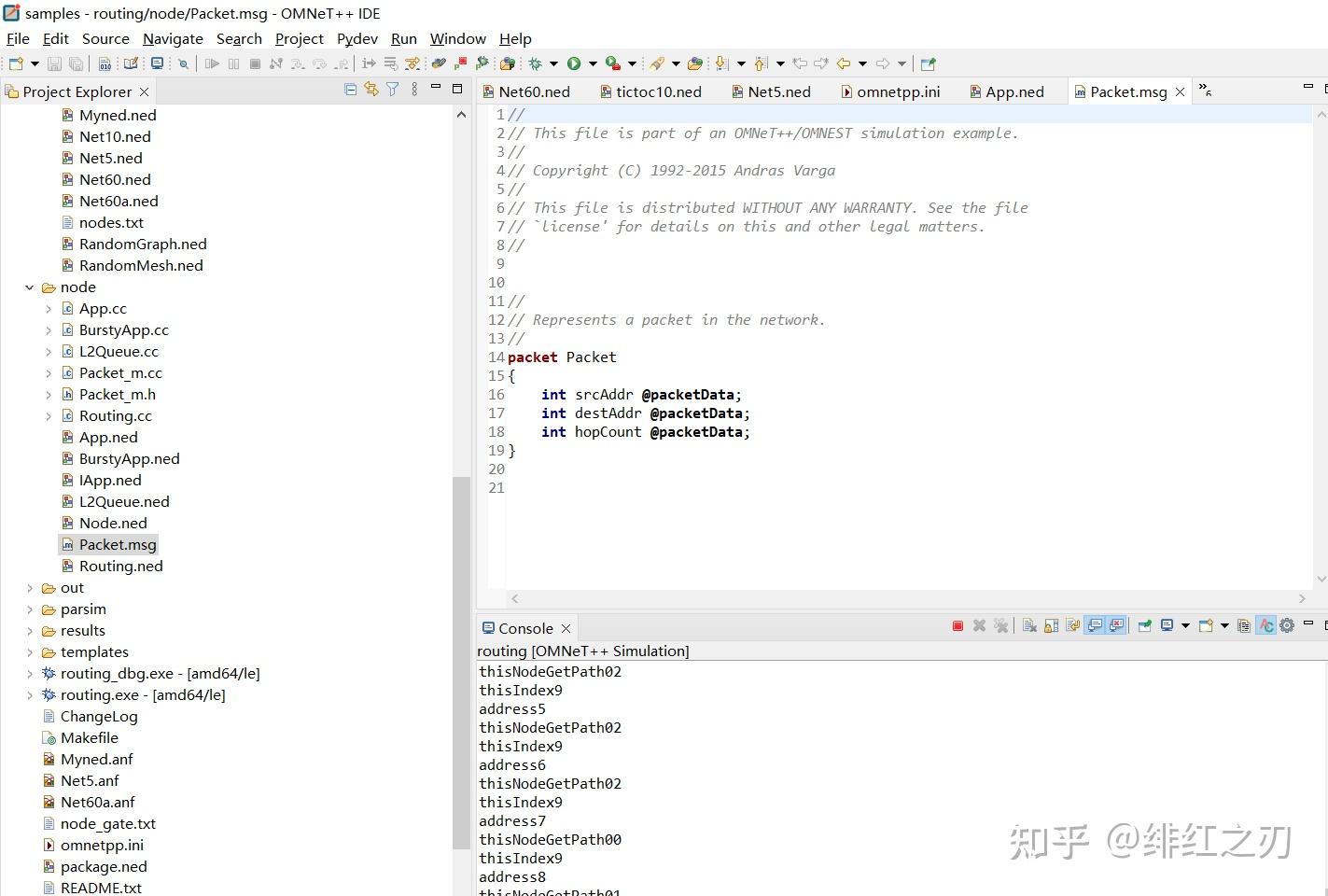 OMNeT++教程(从入门到半精通) - 知乎