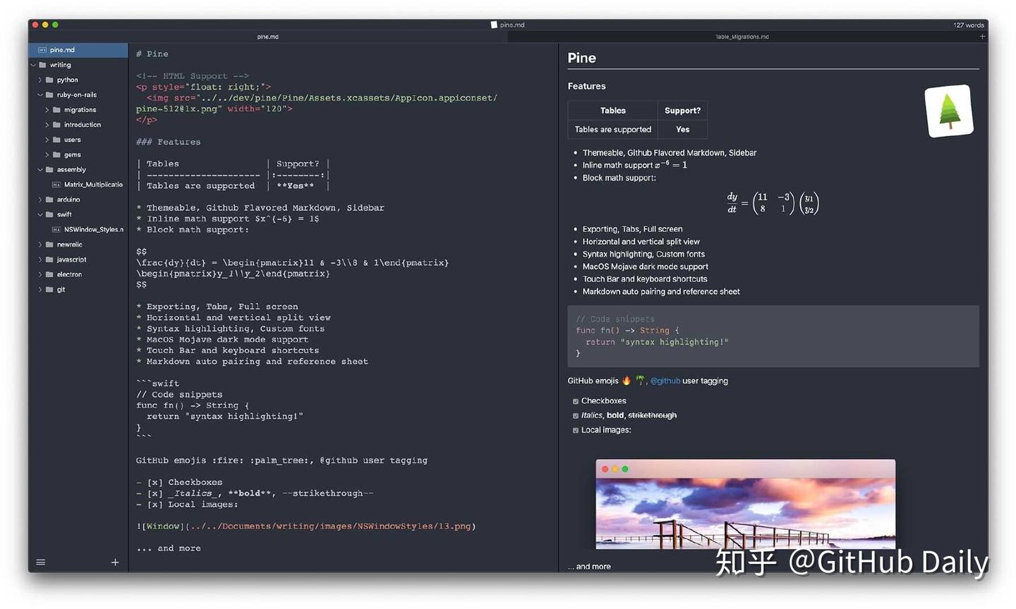 程序员都在 GitHub 上开源过哪些高颜值的 Markdown 客户端？ - 知乎