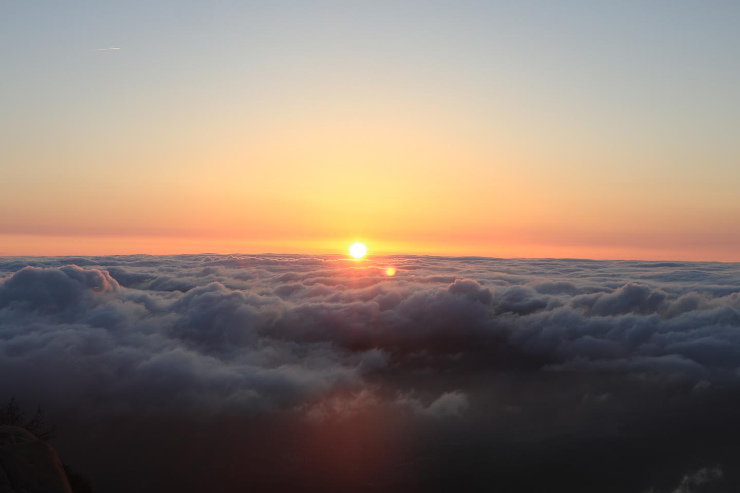 21初霁夜袭泰山 终见云海日出 知乎