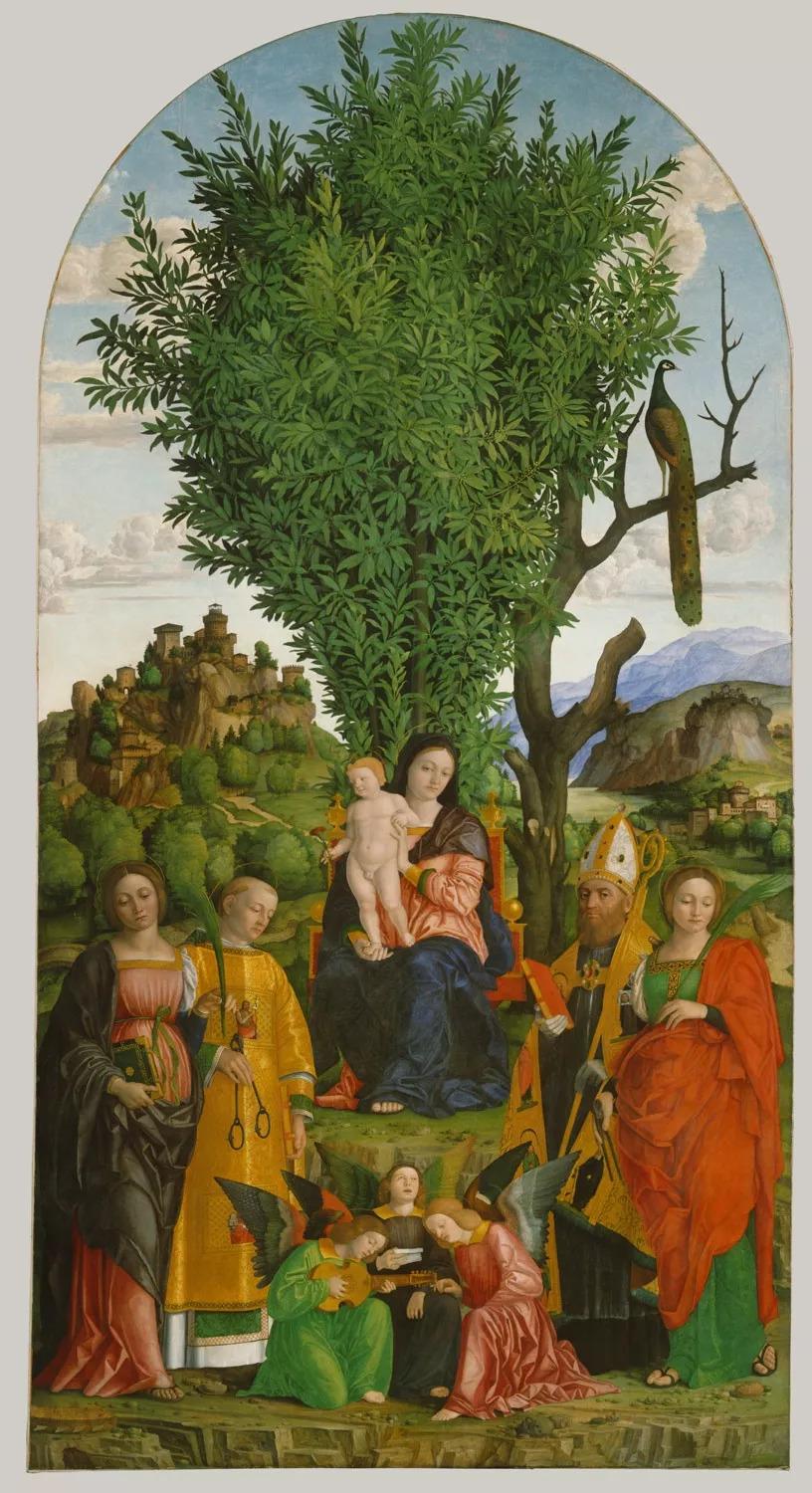 月桂树—是希腊之神阿波罗的象征,他苦苦追求达芙妮,直到变成月桂树.