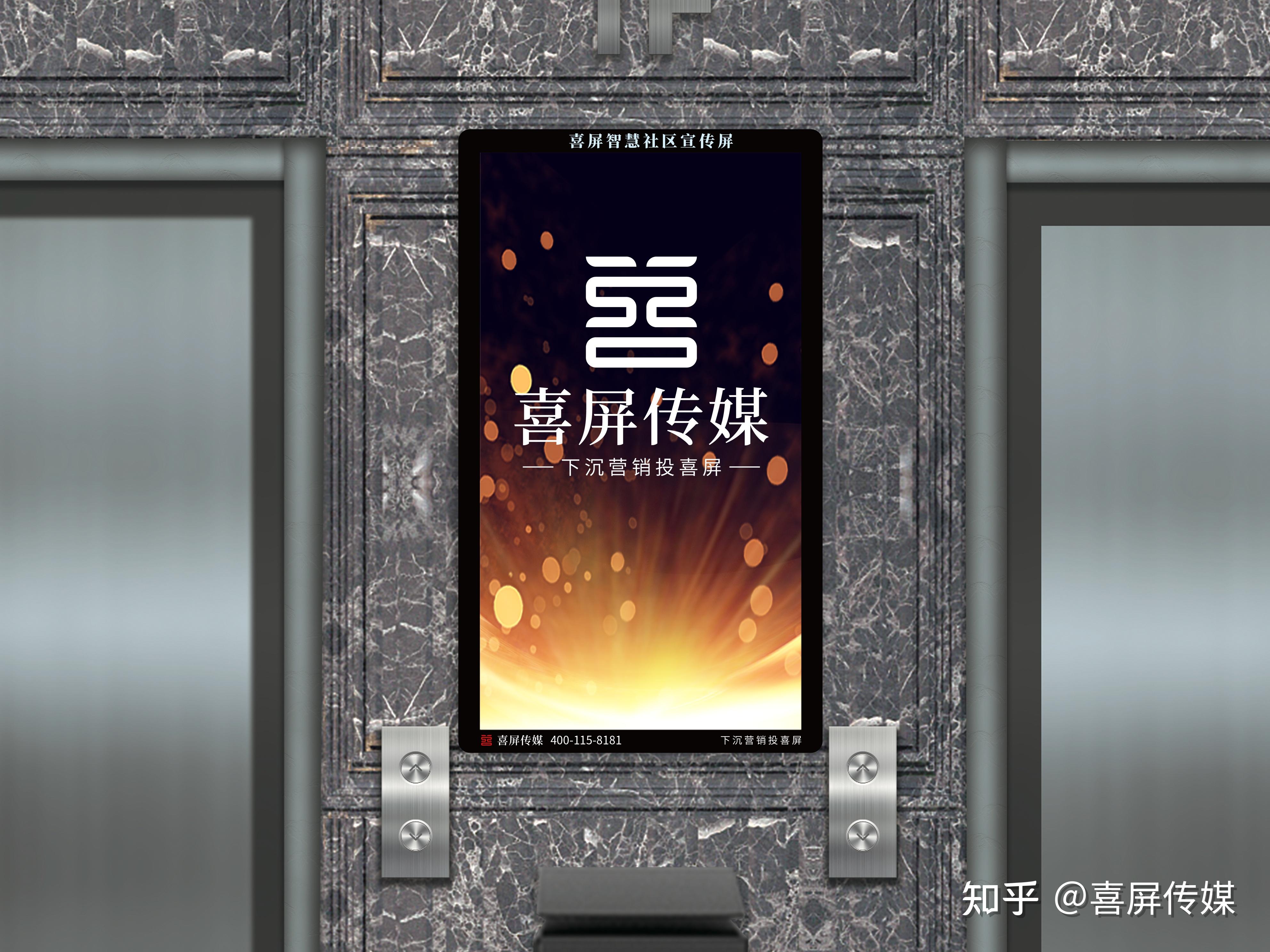 谁知道电梯广告品牌喜屏怎么样