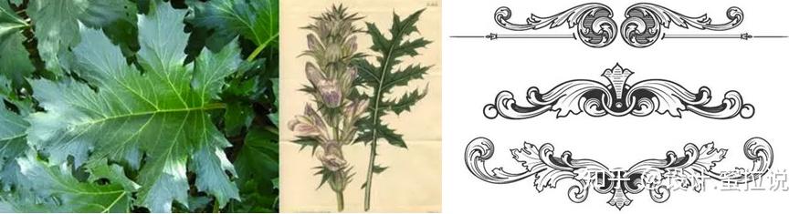 古希腊时期的植物纹样有很多,大都出现在东方样式时期,其中最典型的就