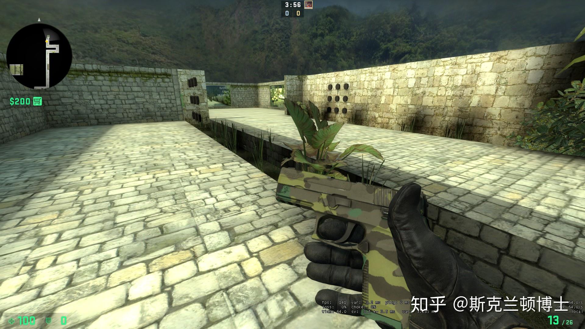 csgo丨剩500买一烟一闪它不香吗p250平民皮肤推荐1