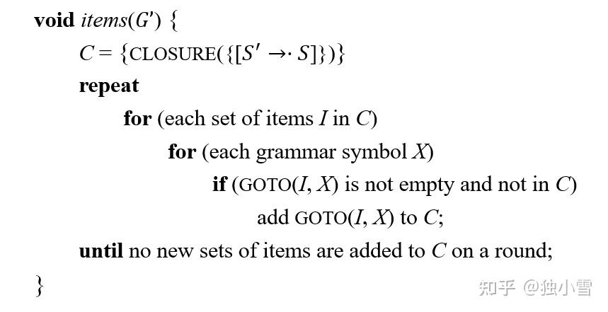 用 Python 构建 LR(0) 自动机和 SLR 分析表 - 知乎