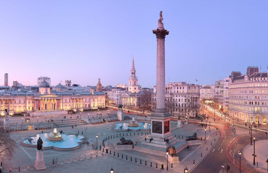 伦敦景点攻略:特拉法加广场(trafalgar square)