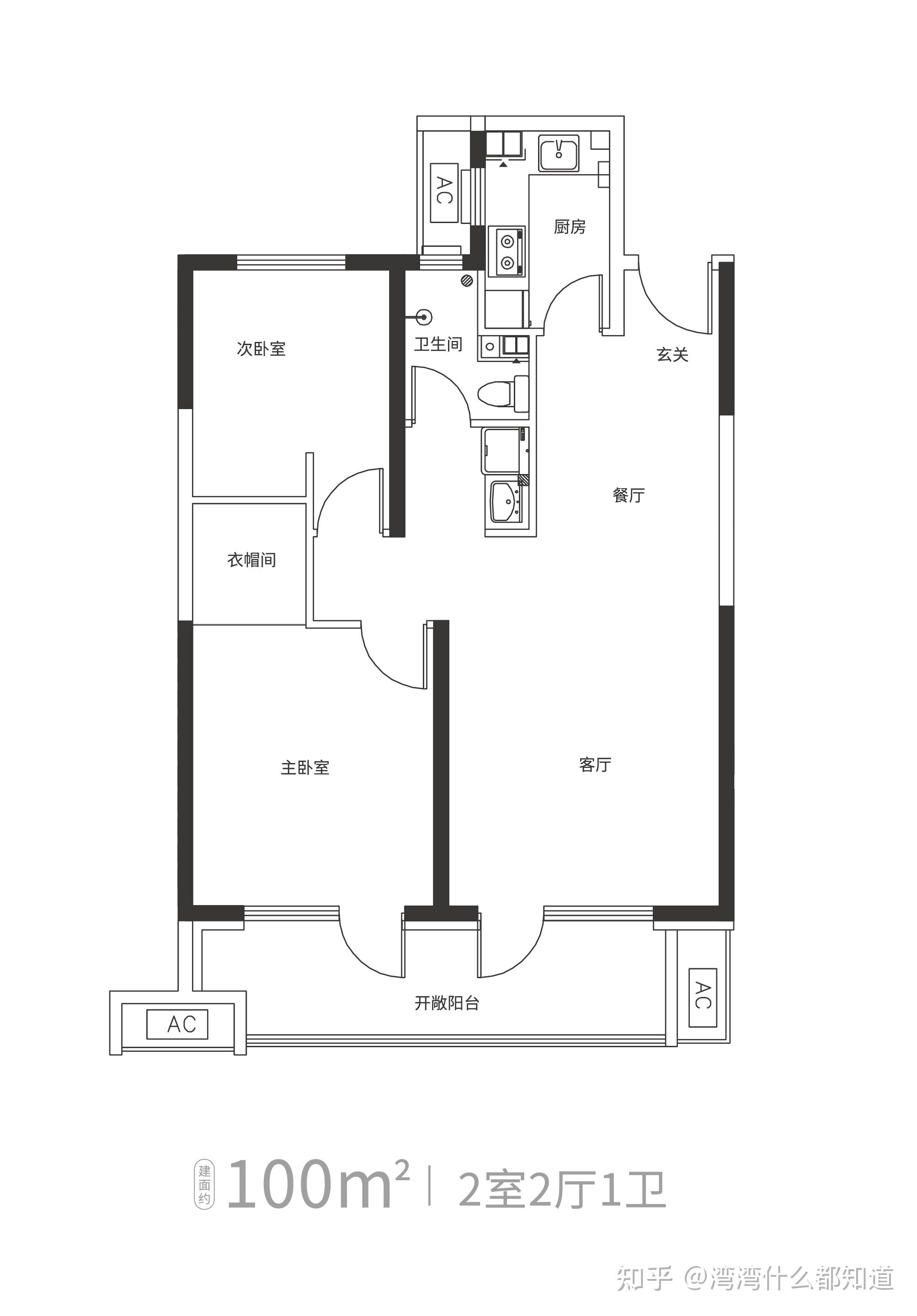 越秀北方区域丨青岛天悦海湾丨人才公寓户型图展示 - 知乎