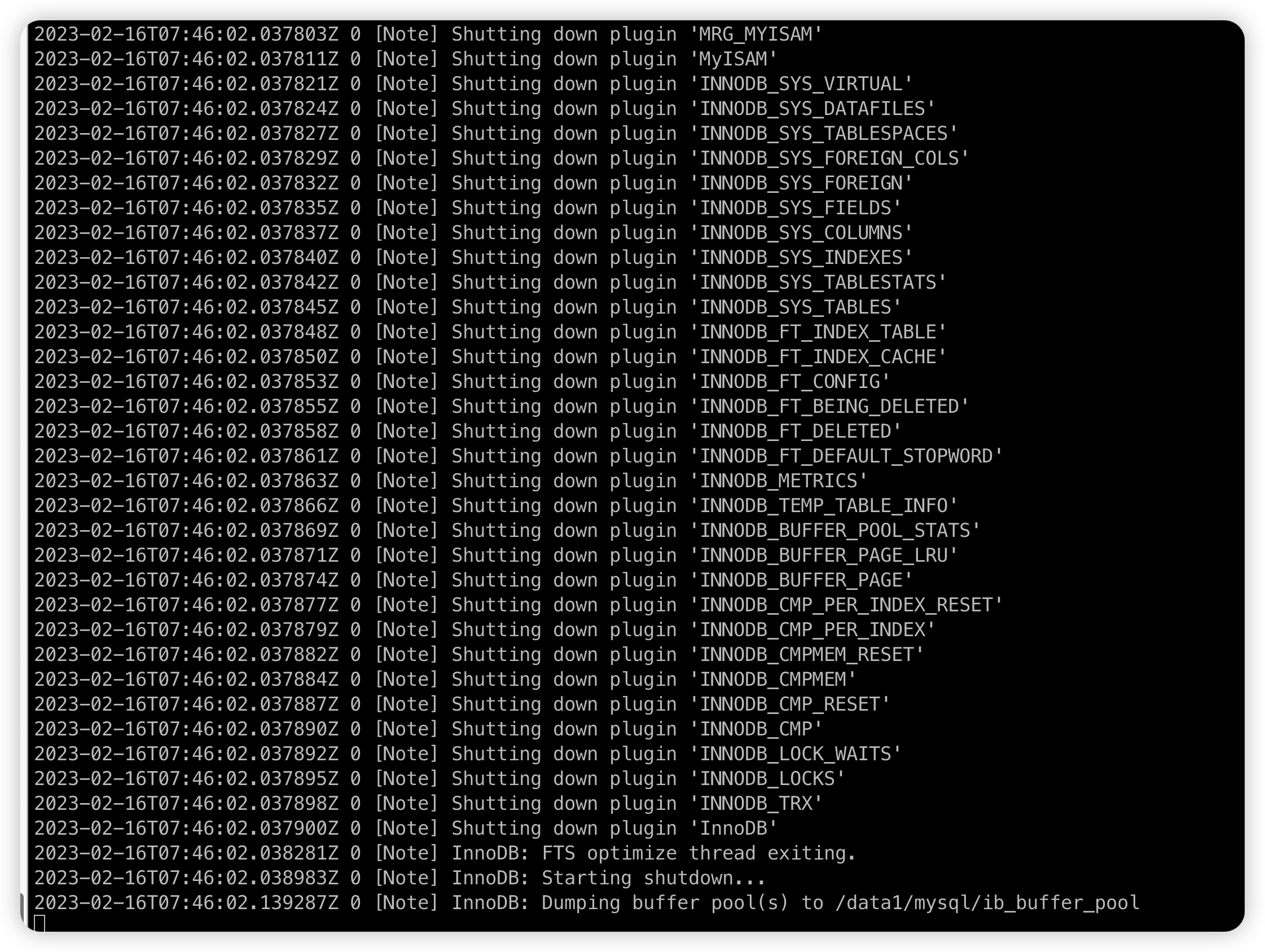 Repair Table Mysql User