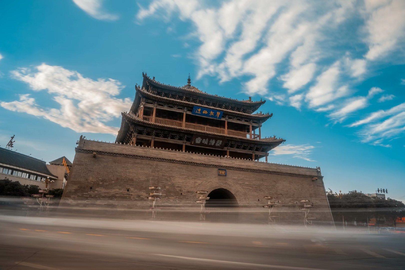 张掖鼓楼看看为什么能成为官方钉子户