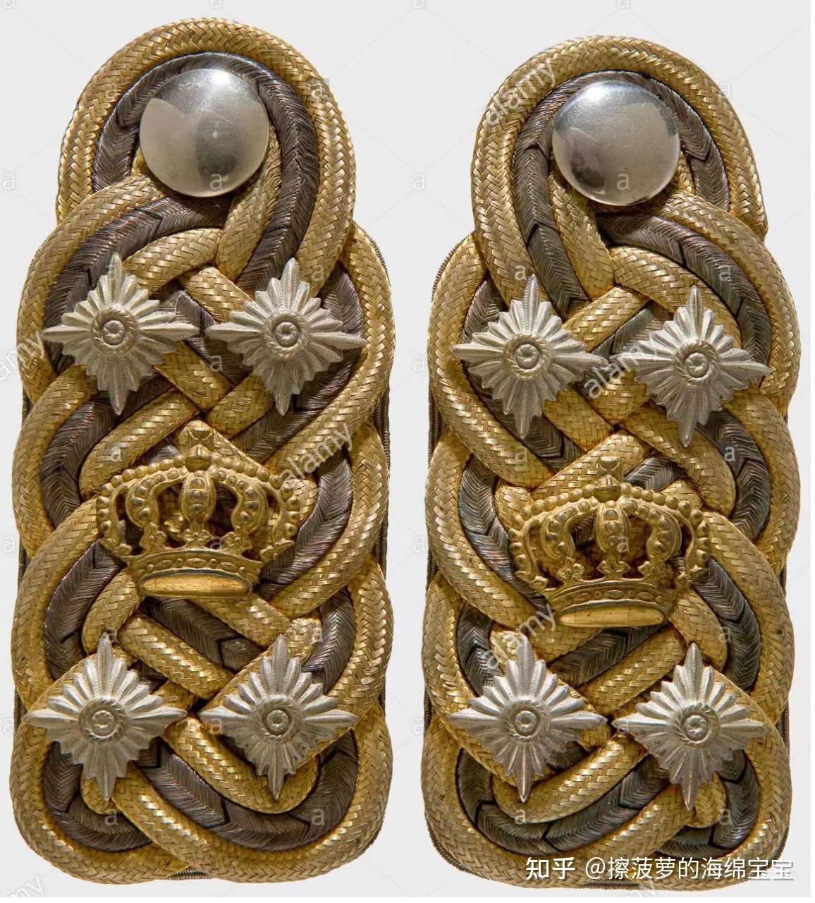 一战德意志帝国陆军军衔标志 - 知乎