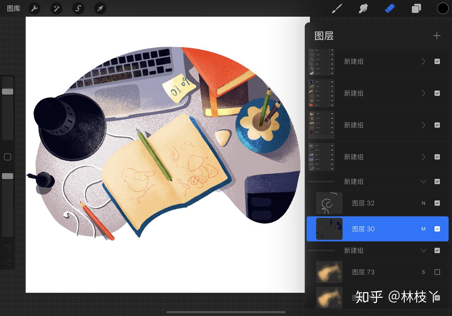 零基础入门iPad绘画,Procreate怎么学? - 知乎