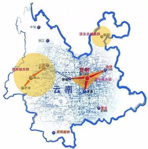 19个城市群已批16个 滇中城市群获批昆明二环房价接近2万元 知乎