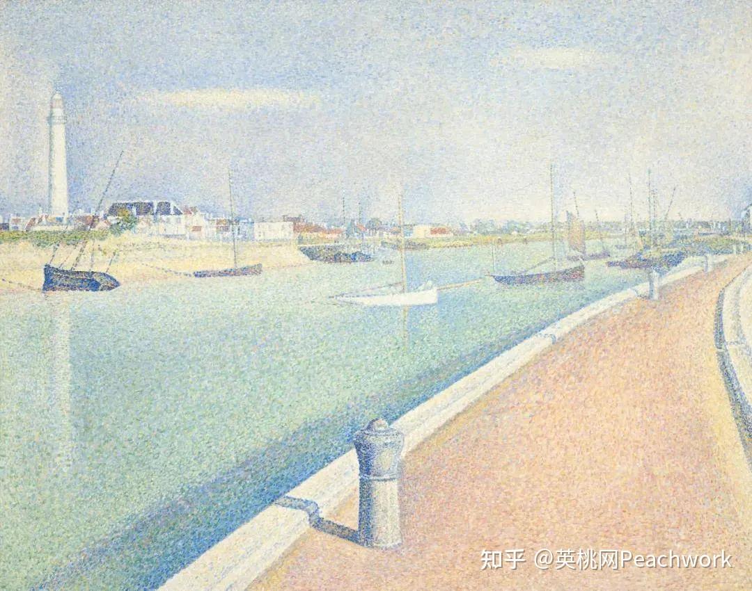 乔治·修拉——法国点彩派的代表画家 - 知乎
