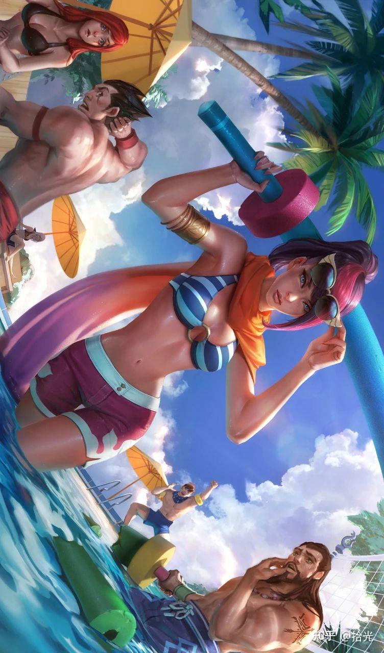 剑姬壁纸|英雄联盟无双剑姬源计划皮肤图片_高清精选桌面壁纸 - 知乎