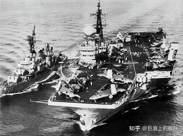 英国海军hms victorious r38胜利号航空母舰 1967年